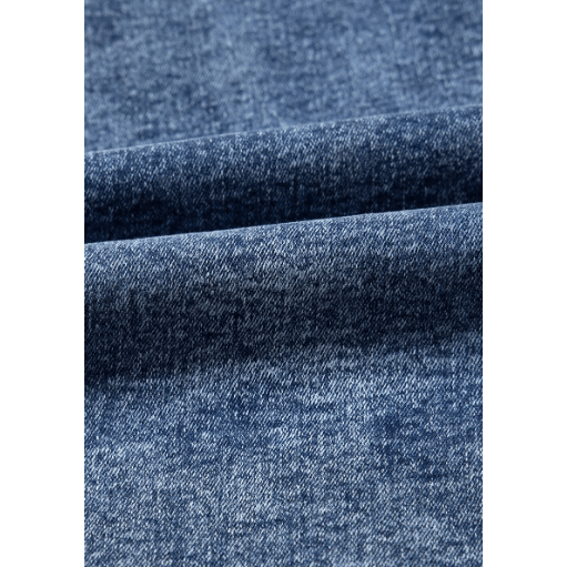 Neatra Dusk Blue Sleeveless U Neck Patched Pocket Denim Romper