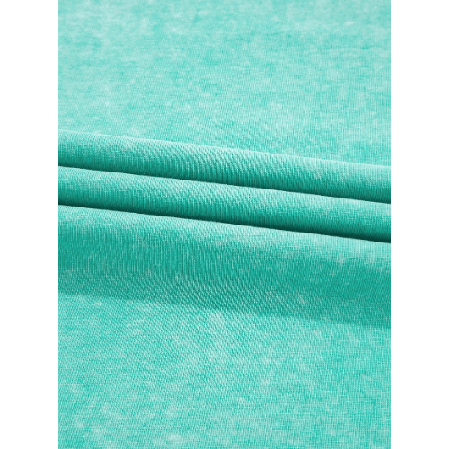 Alexa Aqua Mineral Wash Pocketed T-shirt Long Dress
