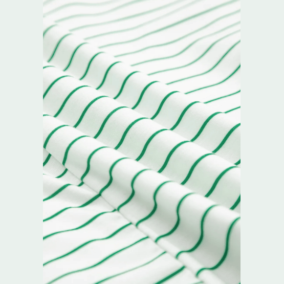 Zoella Green Stripe Ruffled Short Sleeve Crew Neck T Shirt Shift Mini Dress