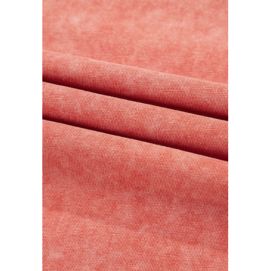 Alexa Carrot Mineral Wash Pocketed T-shirt Long Dress