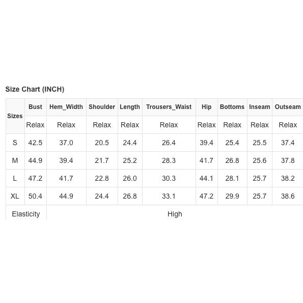 Kirsi Navy Color Block Detail Casual Two-piece Set