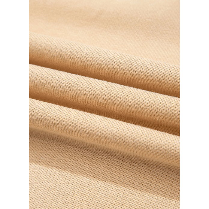 Aztec Light French Beige Patchwork Raglan Pullover Sweatshirt