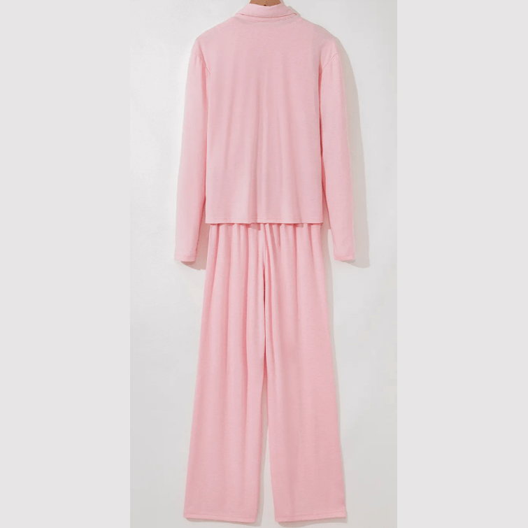 RTS Mirna Pink 3-Piece Cozy Knit Lounge Set