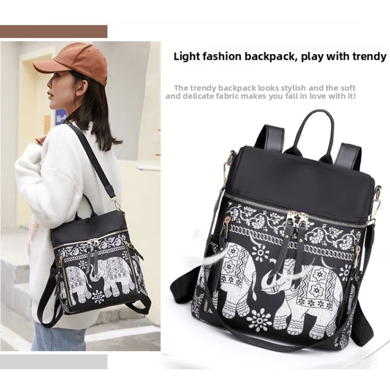 Tribal Elephant Backpack