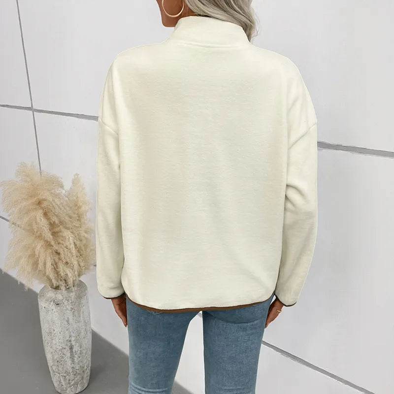 Bev Fleece Standup Collar Jacket