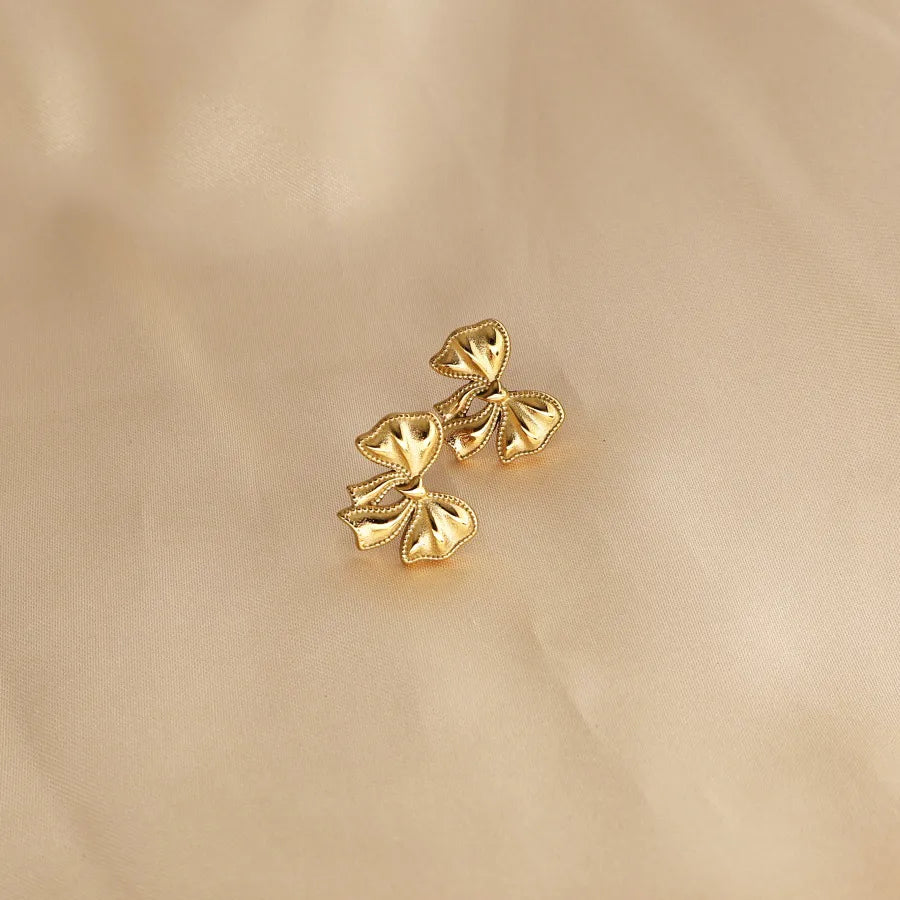 Bow Knot Earrings - 2 Colors
