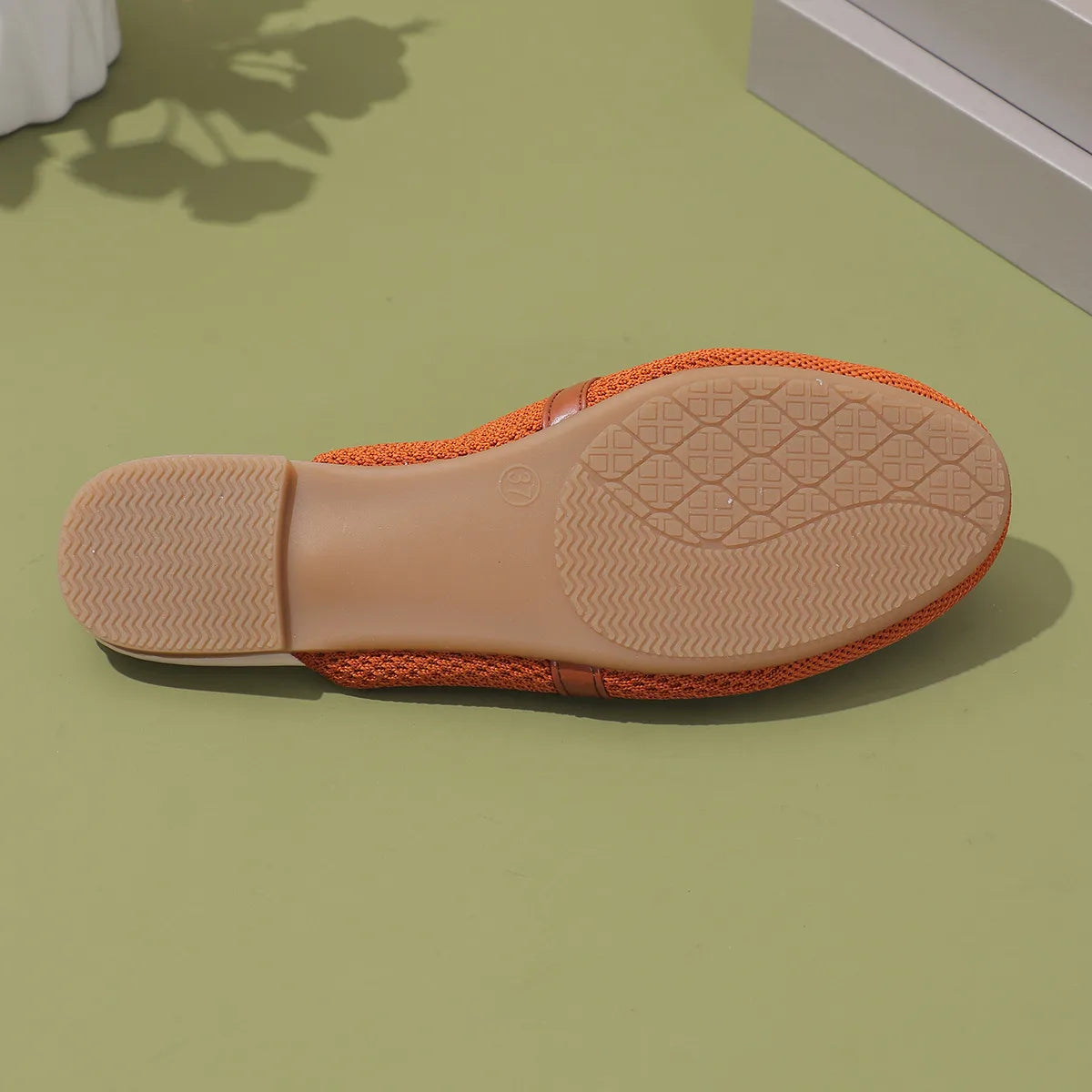 Buckle Decor Breathable Knit Mules - 3 Colors