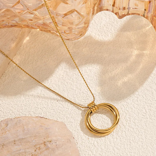 RTS Golden Circle Necklace