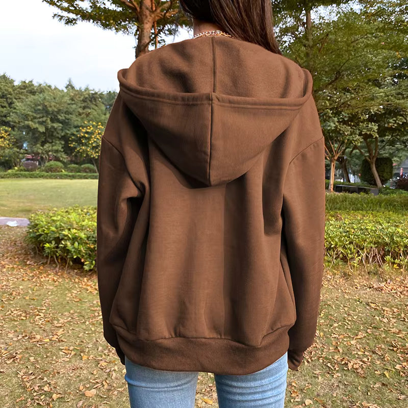 Kipton Coffee Lightweight Zip Up Hoodie