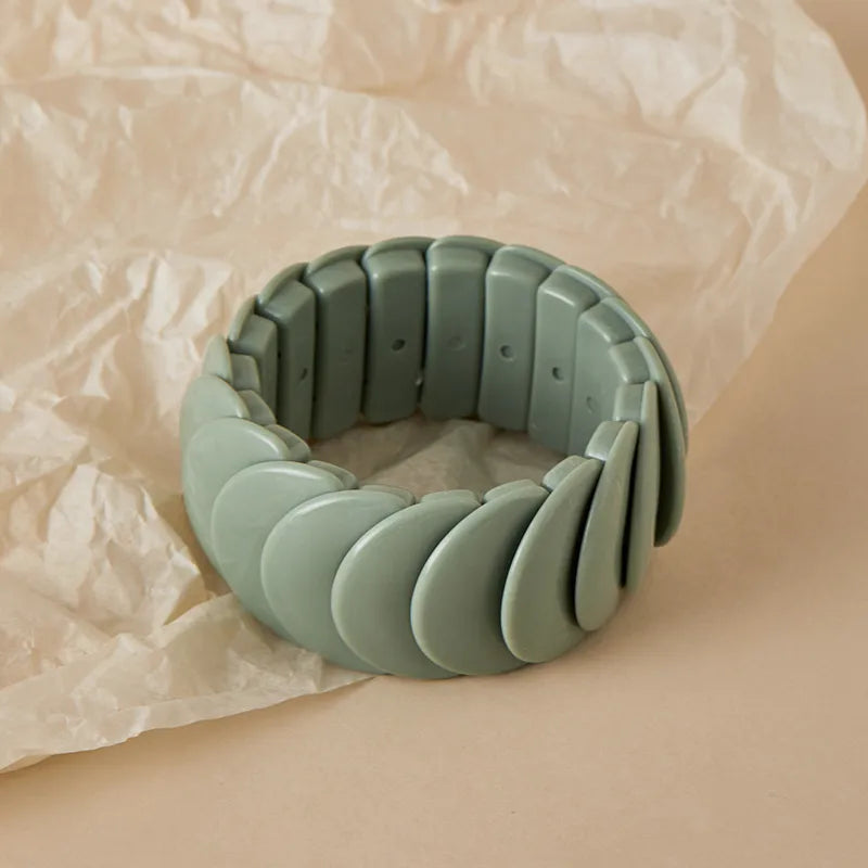 Artfully Segmented Bangles - 3 Colors