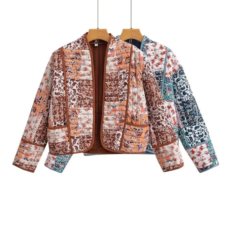 Jasna Floral Quilted Jacket - 2 Colors