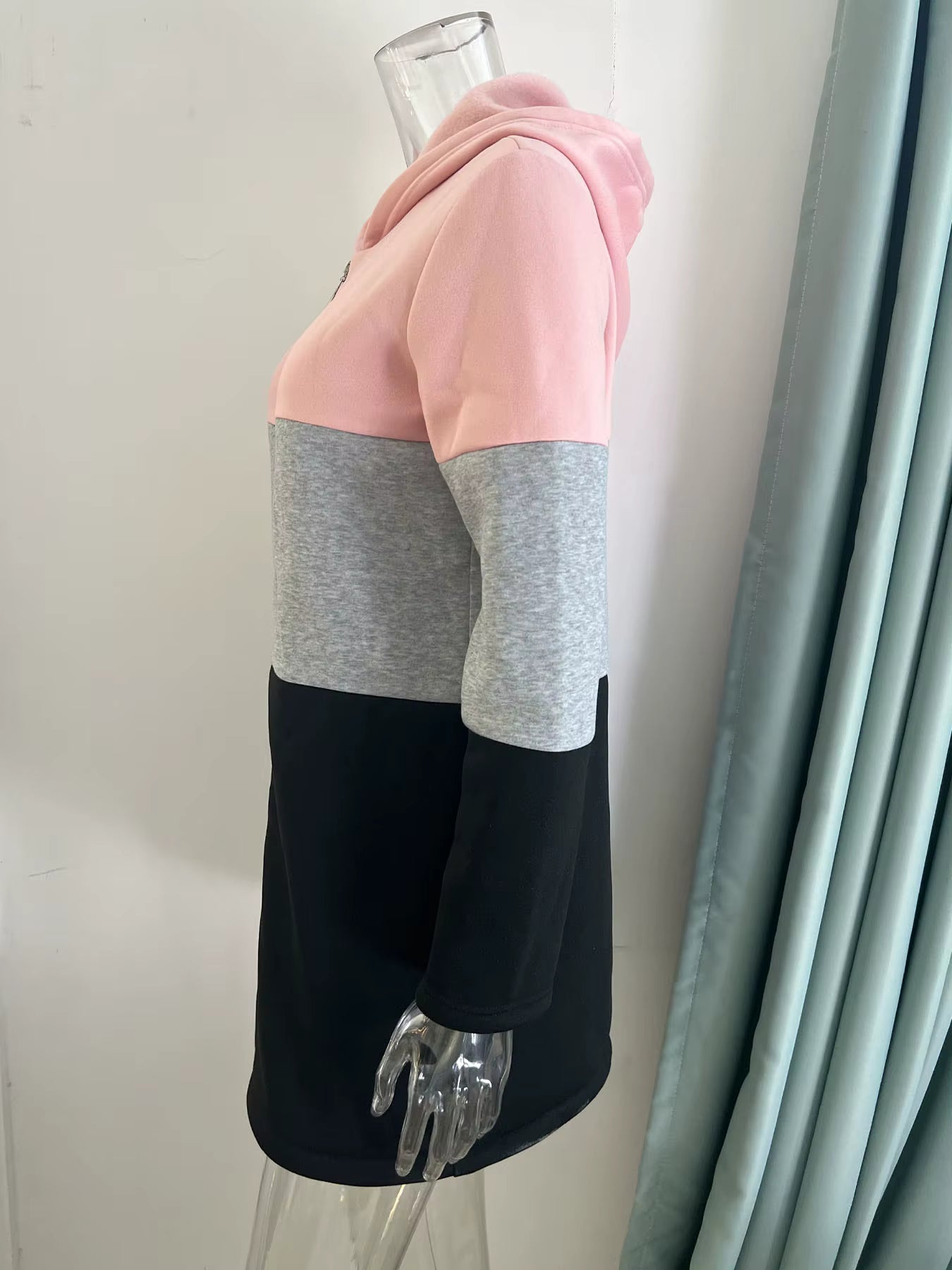 Kenza Three Color Hooded Jacket