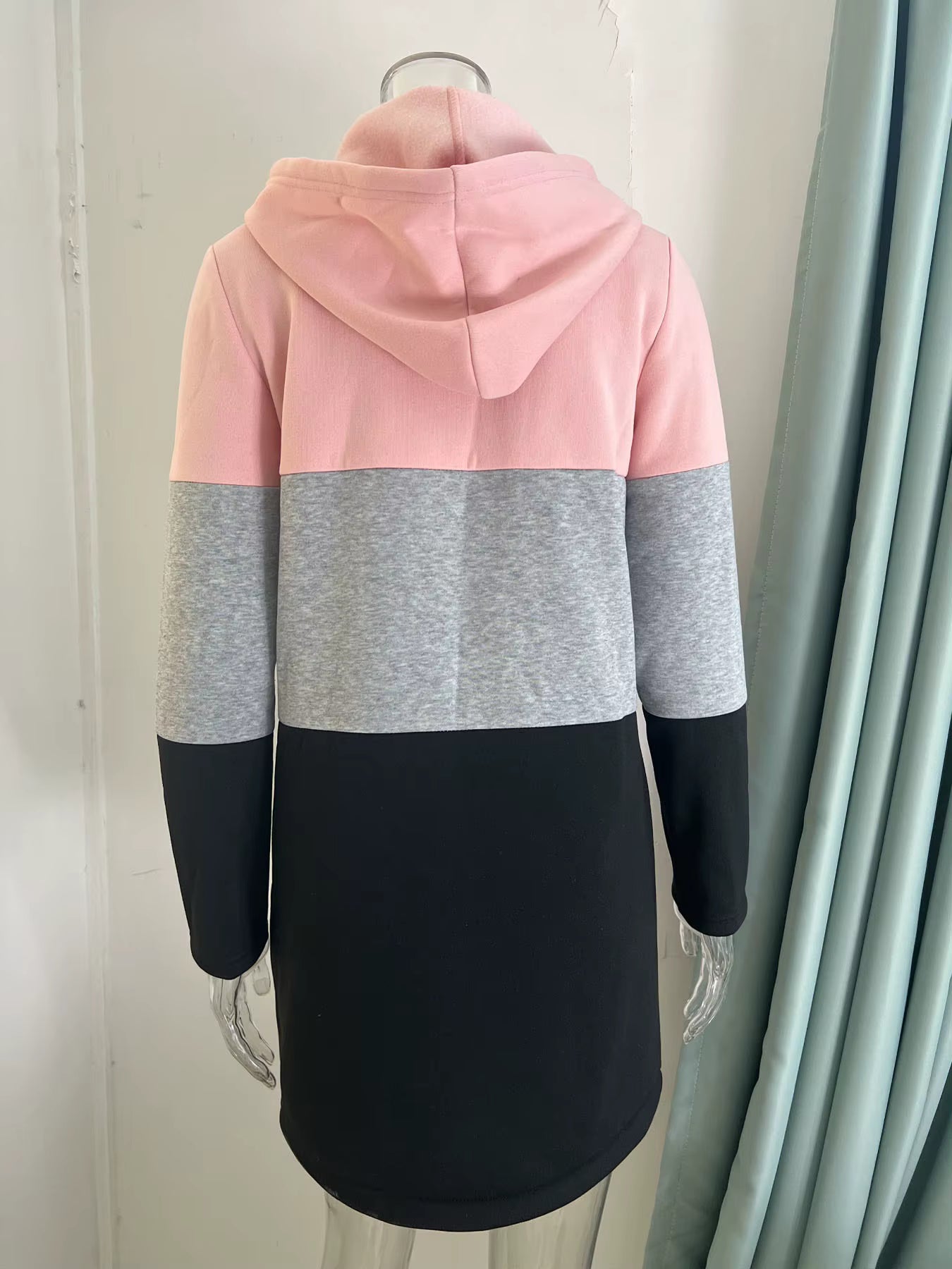 Kenza Three Color Hooded Jacket