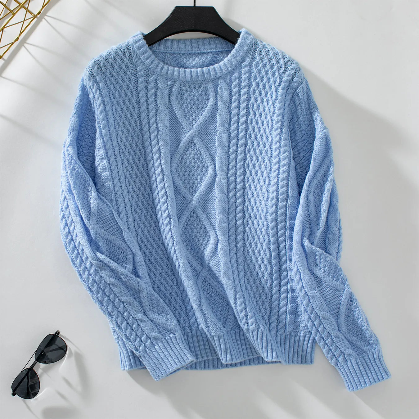 Laury Cable Knit Sweater - 2 Colors