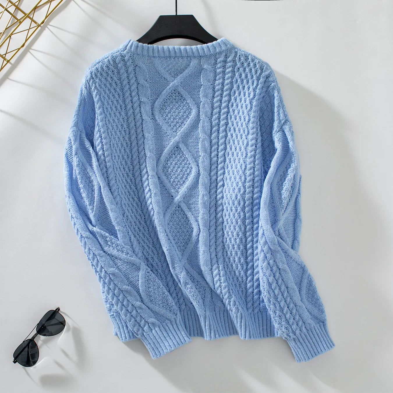 Laury Cable Knit Sweater - 2 Colors