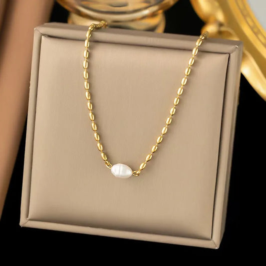 Faux Pearl Necklace and/or Bracelet