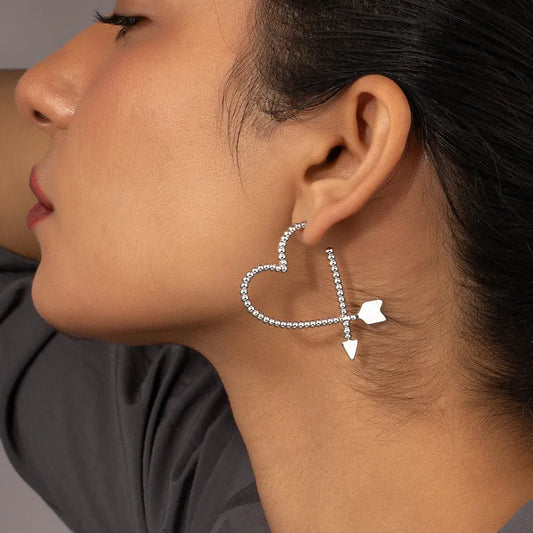 Love Struck Heart Earrings - 4 Colors