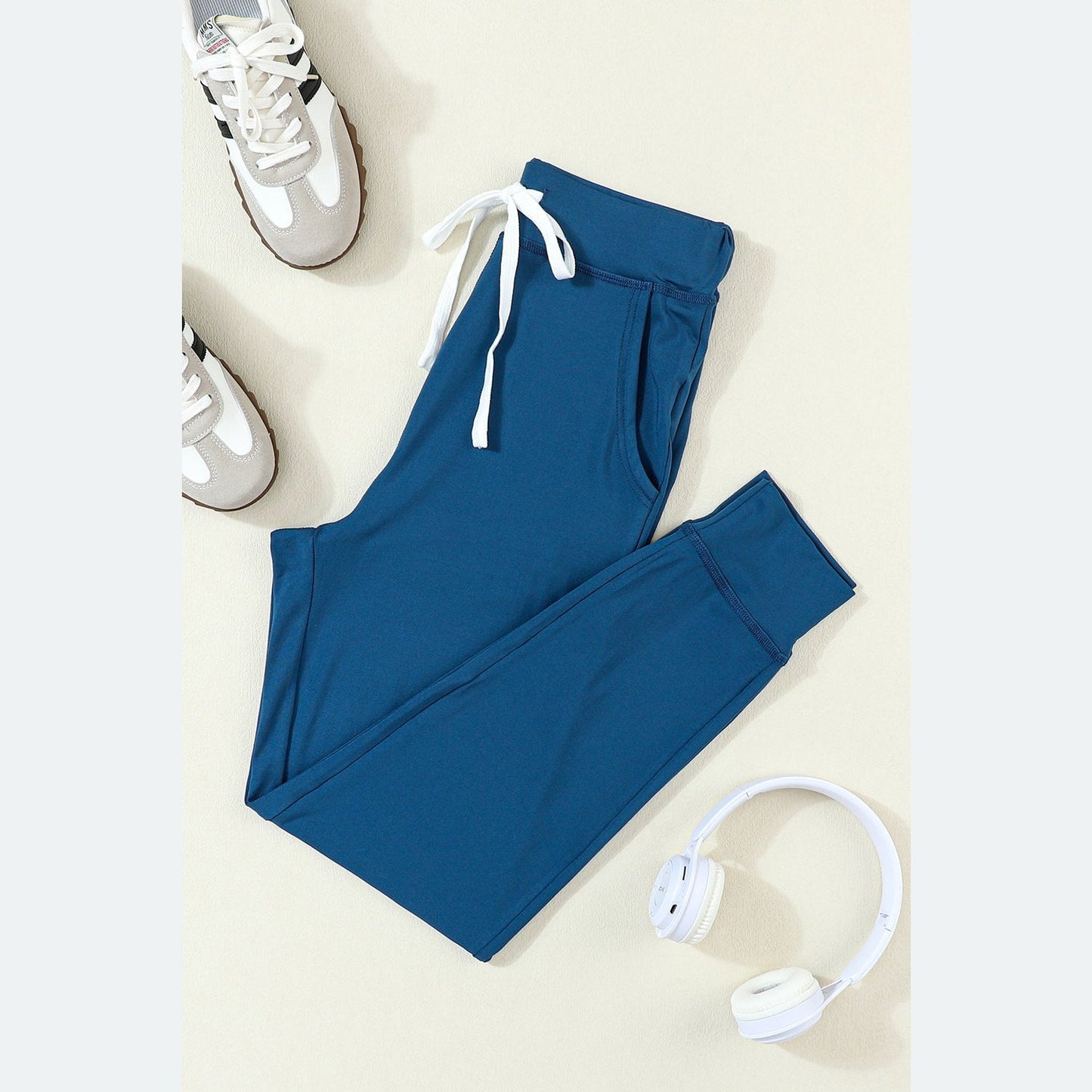 REDUCED!!! Sisi Sail Blue Drawstring Waist Pocketed Joggers REDUCED!!!