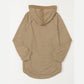 Emery Khaki Waffled Expose Seam Drawstring Hoodie