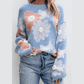 RTS Arlene Floral O Neck Drop Shoulder Knitted Sweater