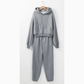Tirzah Grey Drop Shoulder Hoodie and Joggers Activewear Set