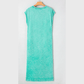 Alexa Aqua Mineral Wash Pocketed T-shirt Long Dress
