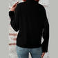 REDUCED!!!  Anetta Black Collar Tab Sleeve Zip Up Flap Detail Jacket  REDUCED!!!