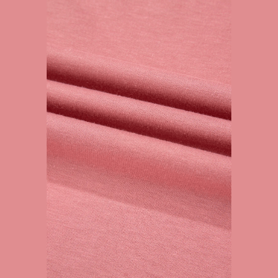 Marleem Pink Cropped Tee and Ruffle High Waist Skort Set