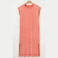 Alexa Carrot Mineral Wash Pocketed T-shirt Long Dress