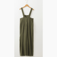 REDUCED!!!  Jaune Jungle Green Solid Color Buttoned Straight Leg Overall  REDUCED!!!
