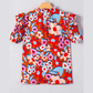 REDUCED!!!  Danica Flower Print Self Tie Frilled Collar Puff Sleeve Blouse  REDUCED!!!