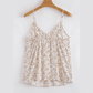 Karabelle Boho Floral Spaghetti Straps Tank Top