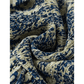 Terrie Sky Blue Boho Printed Balloon Sleeve Smocked Peplum Blouse