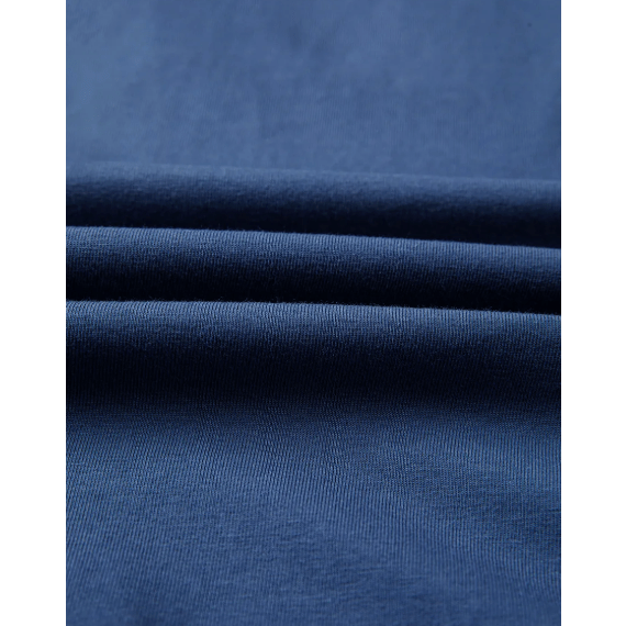 Carlie Dark Blue Contrast Knitted Colorblock Star Patchwork Oversize Long Sleeve Top