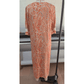 Karah  V Neck Floral Pattern Half Sleeved Bohemian Dress - 2 Colors