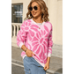 Arielle Light Pink Furry Flower Sweater