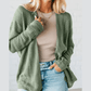 RTS Green Bay Scalloped Edge Eyelet Knit Batwing Sleeve Cardigan