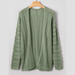 RTS Green Bay Scalloped Edge Eyelet Knit Batwing Sleeve Cardigan