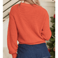 Thanksgiving Letter Graphic Crew Neck Sweater