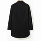 Jules Black Corduroy Shirt Style Full Button Long Sleeve Shift Mini Dress