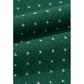 Green Christmas Snowflake Dotted Print Round Neck Sweater