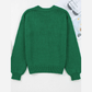 Evergreen Plaid Bow Graphic Christmas Sweater