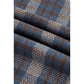 Dione Plaid Corduroy Patchwork Collared Zip Up Snap Button Jacket