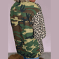Sorsha Leopard Camo Patchwork Oversize Shacket