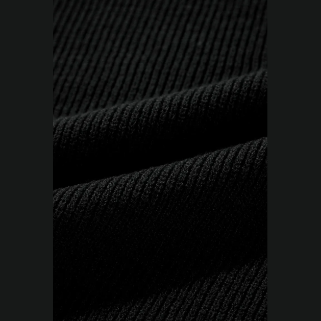 Leigh Black Lightweight Ribbed Knit Button Front V Neck Cardigan