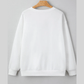 White Pearl Plaid Christmas Tree Patched Drop Shoulder Sweatshirt