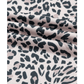 RTS Clementina Leopard Print Contrast V Neck Varsity Stripe Detail Long Sleeve Top