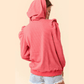 RTS Stripe Puff Sleeve Stripe Hoodie