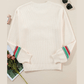Tinsel Holly Jolly Graphic Classic Sweater