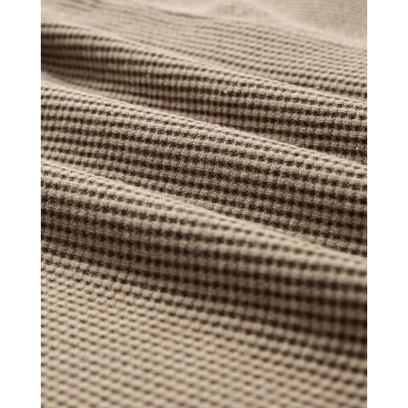 Jordy Mineral Wash Textured Patchwork Loose Fit Shacket